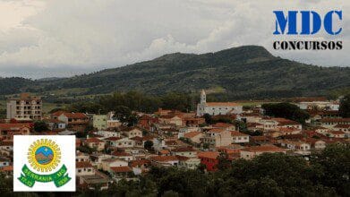 Concursos 5 Concurso Serrania - MG: vista aérea da cidade
