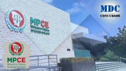 Concurso MPCE: Vagas para Analistas e Técnicos Ministeriais; remuneração de até R$ 7.439,09