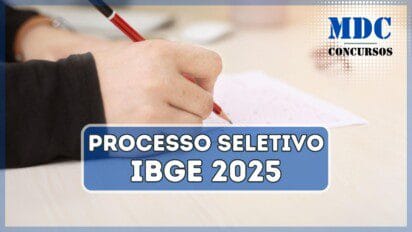 IBGE abre Processo Seletivo com 30 vagas e salário de até R$3,4 mil