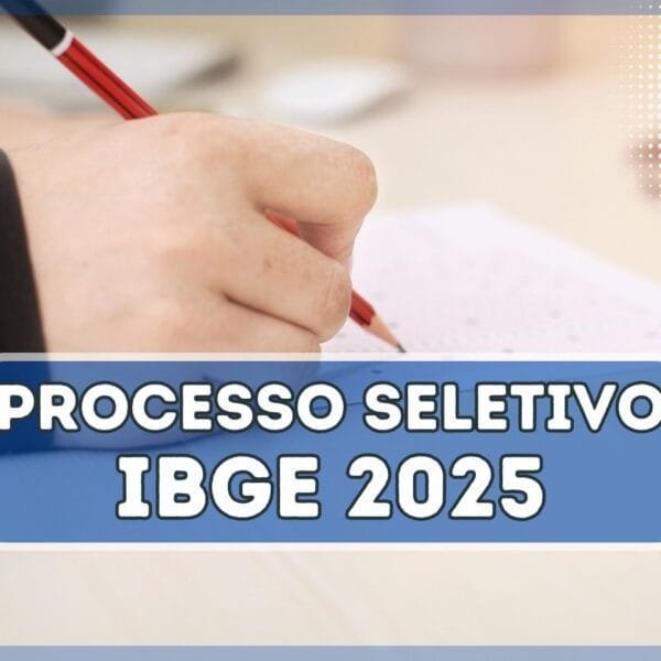 IBGE abre Processo Seletivo com 30 vagas e salário de até R$3,4 mil