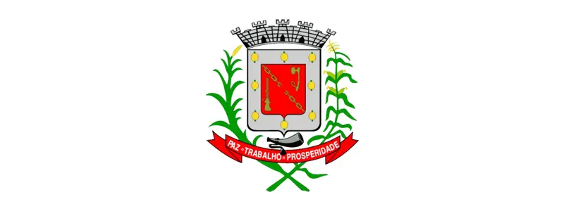 Frutal/MG lança processo seletivo com 108 vagas imediatas p/ ACE e ACS 1 Brasão de Frutal/MG com escudo central vermelho e cinza cercado por espigas de milho, coroa mural no topo e faixa vermelha abaixo com o lema “Paz, Trabalho, Prosperidade”.