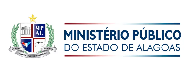 MP AL abre concurso com 26 vagas imediatas para Técnico e Analista 1 Logomarca do Ministério Público do Estado de Alagoas - MP AL com brasão oficial à esquerda e o nome da instituição escrito em destaque em azul sobre fundo branco.