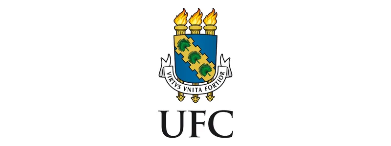 UFC lança concurso com 60 vagas imediatas de até R$ 5.967,04 1 Brasão da Universidade Federal do Ceará com três tocheiros acesos sobre escudo azul e a sigla UFC abaixo.