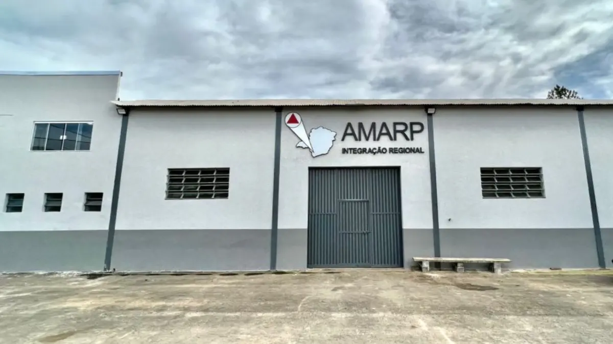 Fachada da sede da AMARP - concurso AMARP oferece vagas em Minas Gerais