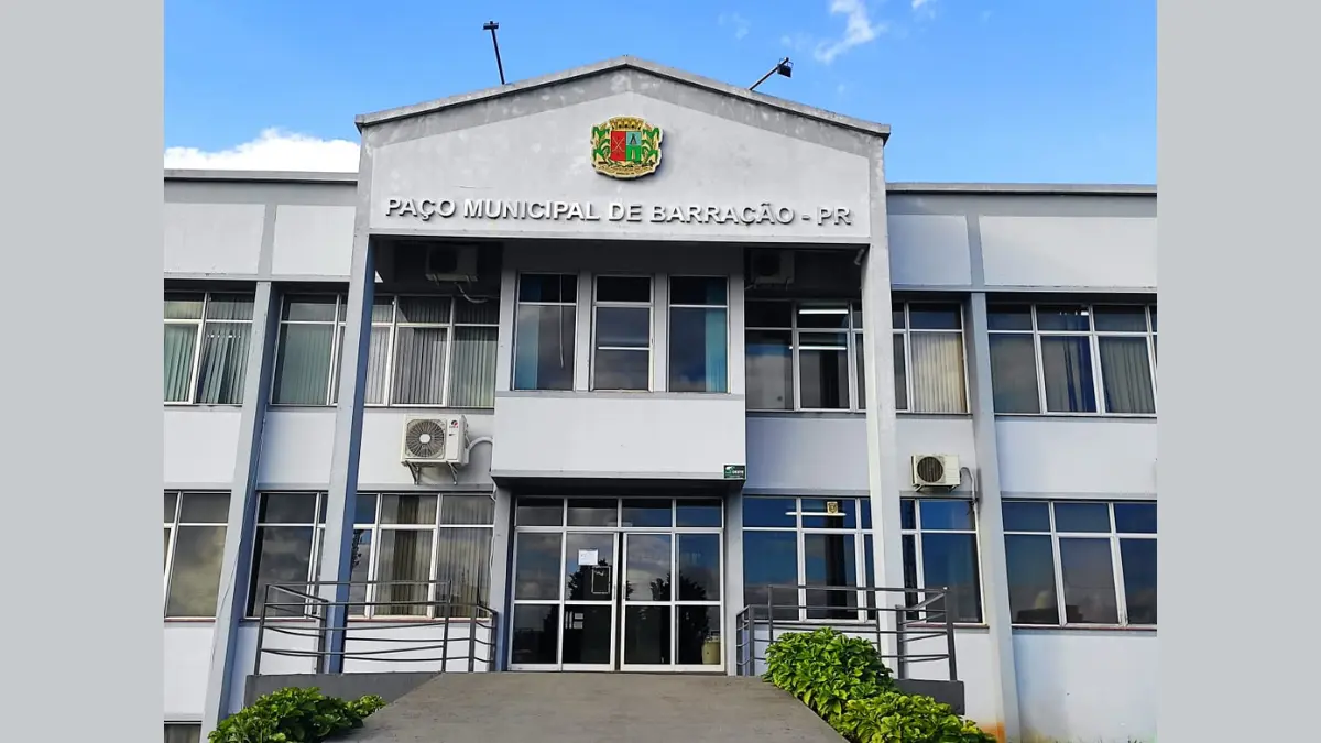 Concurso Barracão PR oferece vagas imediatas com salários de até R$ 5.088,82 1 Sede da Prefeitura - Concurso Barracão PR