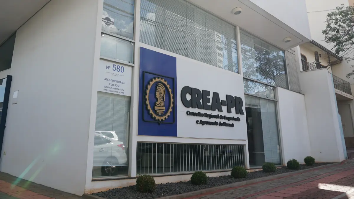 Concurso CREA PR: fachada da sede do Conselho Regional de Engenharia e Agronomia do Paraná