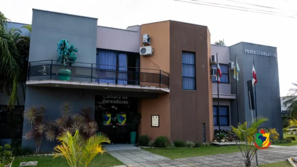 Concurso Câmara de Ituporanga SC divulga homologação das inscrições 4 Fachada da Câmara de Vereadores, sede do concurso Câmara de Ituporanga SC