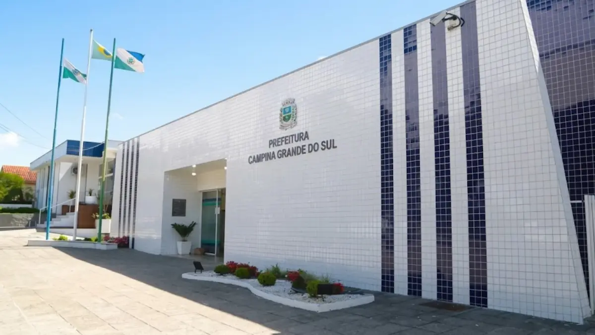 Concurso Campina Grande do Sul PR: sede da prefeitura onde ocorre o certame