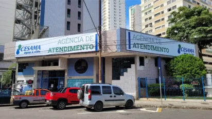 Fachada da agência da CESAMA em Juiz de Fora MG relacionada ao concurso Cesama Juiz de Fora MG com vagas para vários níveis