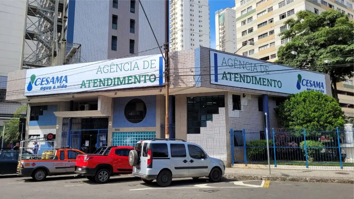 Fachada da agência da CESAMA em Juiz de Fora MG relacionada ao concurso Cesama Juiz de Fora MG com vagas para vários níveis