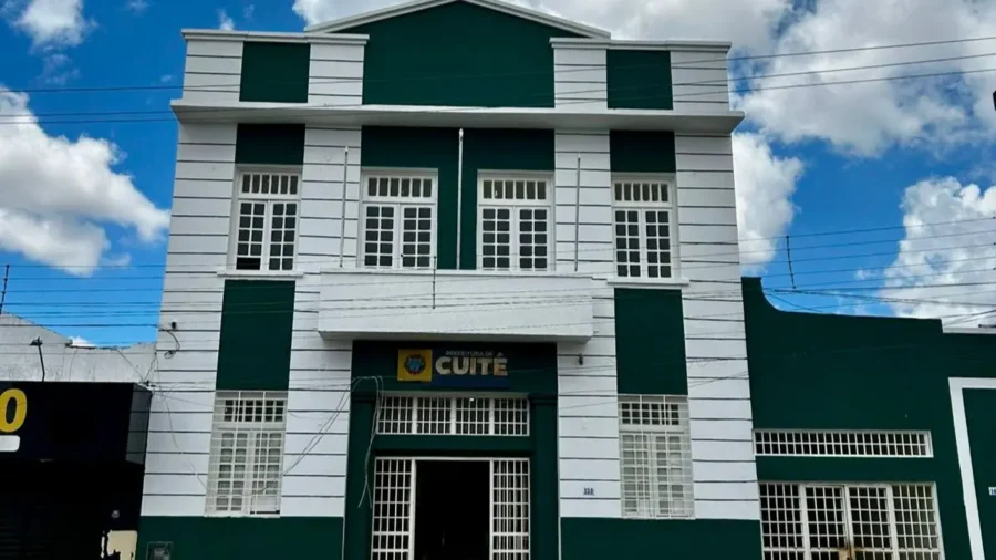 Concurso Cuité PB com imagem da Prefeitura Municipal de Cuité na Paraíba