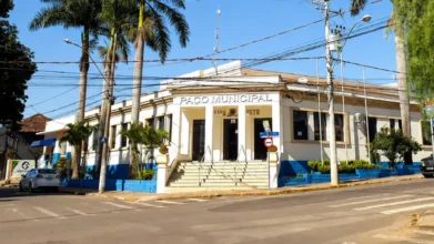 Paço Municipal de Elias Fausto SP, em alusão ao concurso Elias Fausto SP 2026