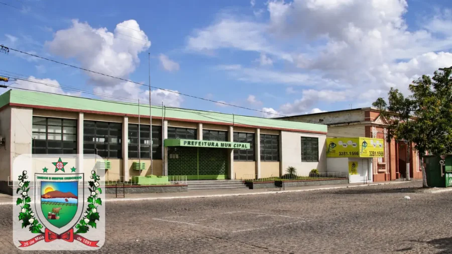 Concurso Itabaiana PB 2026 com fachada da Prefeitura Municipal de Itabaiana na Paraíba