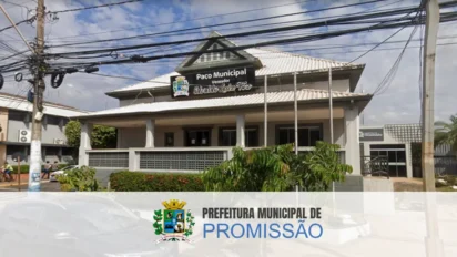 Concurso Promissão SP: fachada da Prefeitura Municipal onde ocorre o certame