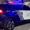 Concurso Rio do Sul SC viatura da Guarda Municipal estacionada em rua à noite
