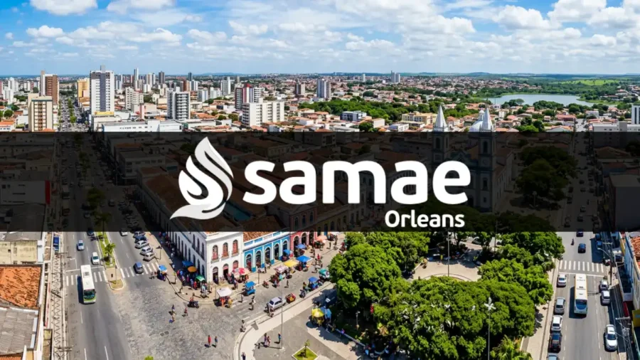Concurso SAMAE Orleans na cidade de Orleans com sede do serviço municipal