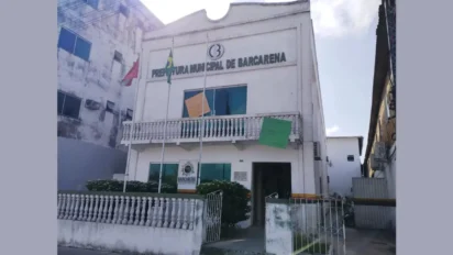 Fachada da Prefeitura Municipal de Barcarena, sede do concurso SEMED Barcarena PA