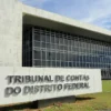 Fachada do prédio do Tribunal de Contas do DF, sede do concurso TCDF