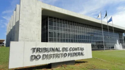 Fachada do prédio do Tribunal de Contas do DF, sede do concurso TCDF
