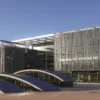 Fachada da sede do concurso TCE GO, Tribunal de Contas do Estado de Goiás, em Goiânia