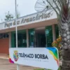 Concurso Telêmaco Borba PR 2026 — fachada do Paço das Araucárias, sede da Prefeitura Municipal de Telêmaco Borba, no Paraná