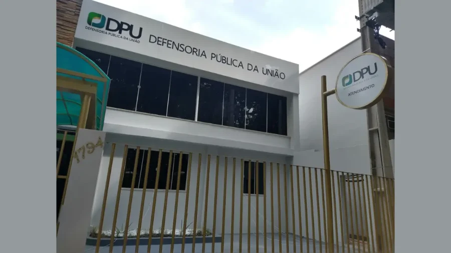 Fachada da unidade da Defensoria Pública da União, órgão que oferece estágio DPU em Belém do Pará