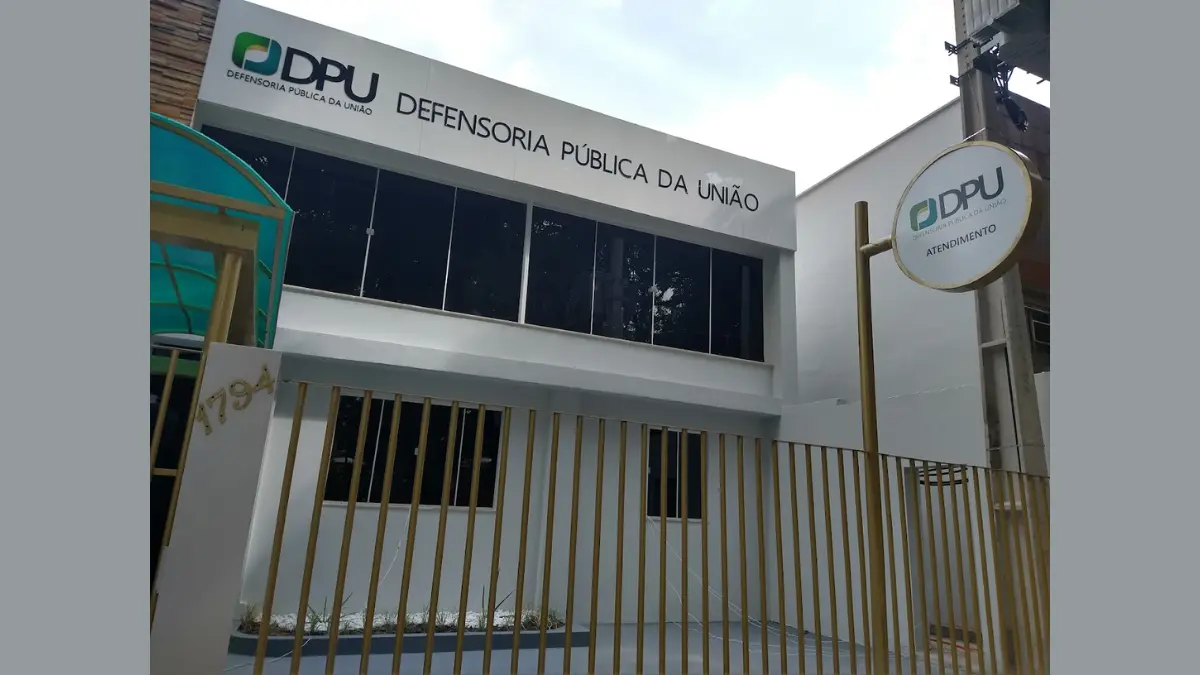 Fachada da unidade da Defensoria Pública da União, órgão que oferece estágio DPU em Belém do Pará