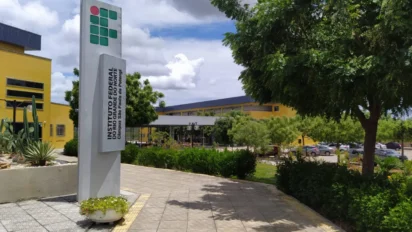 Campus do Instituto Federal do Rio Grande do Norte (IFRN), que oferece especialização EaD