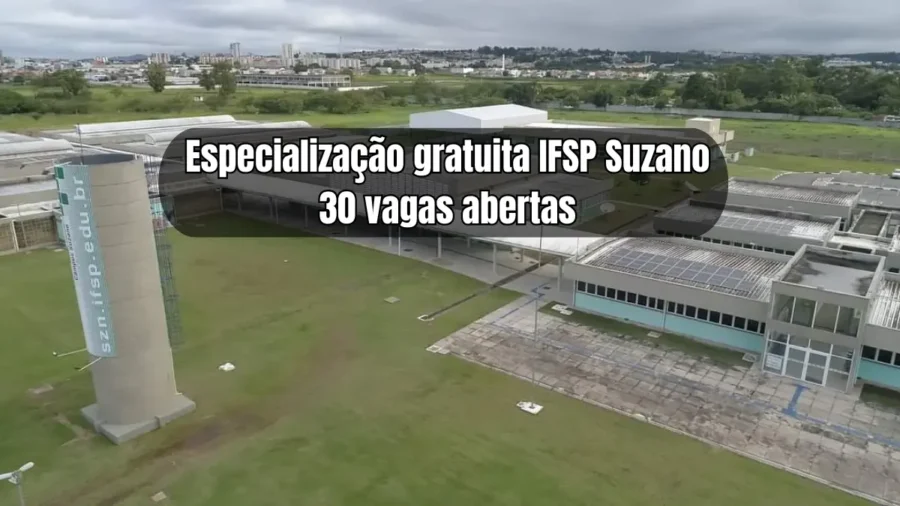 Especialização gratuita IFSP Suzano com 30 vagas abertas em curso de Logística e Operações