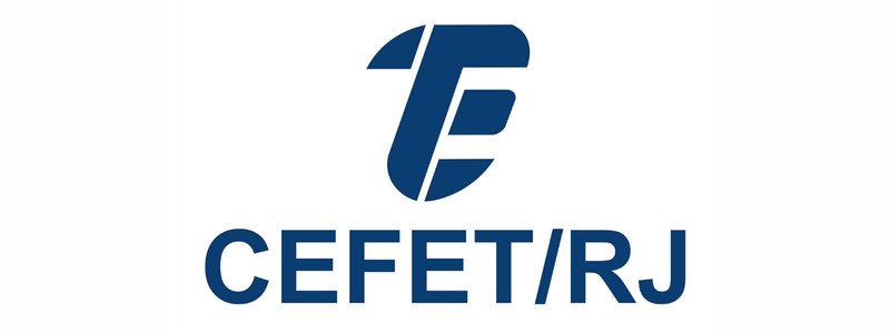 CEFET/RJ oferece 1.048 vagas para Cursos Técnicos de NM 1 Logotipo do CEFET/RJ com as letras estilizadas "C" e "E" em azul e o nome da instituição abaixo.