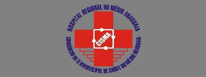 CISMA-MT lança concurso com 103 vagas de até R$ 6,7 mil 1 Logotipo do CISMA-MT com uma cruz vermelha ao centro, setas brancas apontando em círculo com a sigla CISMA, e texto azul em volta em forma circular.