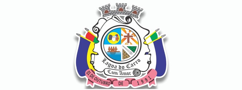 Câmara de Lagoa do Carro/PE oferece salários de até R$ 2,2 mil 1 Brasão da Câmara Municipal de Lagoa do Carro-PE com elementos culturais, faixa com a data 01 de outubro de 1991 e a frase "Com Amor".
