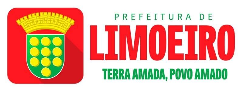 Limoeiro - PE abre processo seletivo c/ 27 vagas para ACS e ACE 1 Logo da Prefeitura de Limoeiro-PE com escudo estilizado em vermelho, verde e amarelo, e os dizeres "Prefeitura de Limoeiro – Terra Amada, Povo Amado"