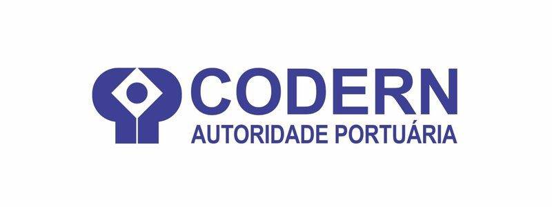 Porto de Maceió abre concurso c/ 19 vagas de até R$ 2,2 mil 1 Porto de Maceió: Logo da CODERN com o texto “Autoridade Portuária” e símbolo estilizado em azul representando uma pessoa com o formato da bandeira do Brasil.