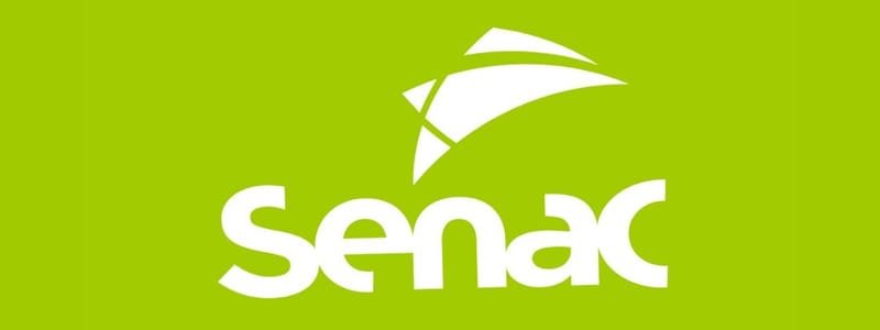 Senac/PA e Cisco abrem 500 vagas gratuitas em cursos de TI 1 Logo do Senac com fundo verde e texto branco estilizado.