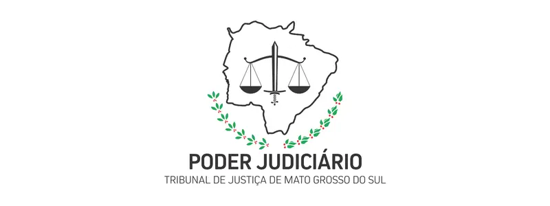 TJMS lança concurso público c/ 360 vagas de até R$ 10.660,97 1 Logotipo do Tribunal de Justiça de Mato Grosso do Sul - TJMS com balança da justiça sobre o mapa do estado e ramos de louro verdes ao redor