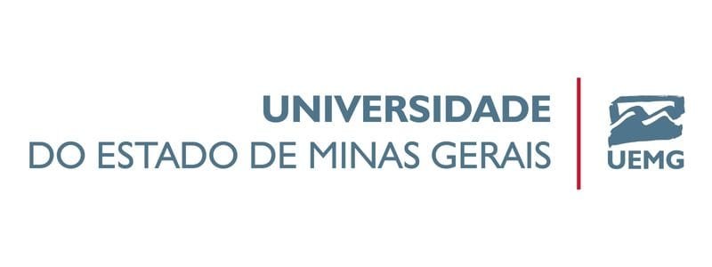 UEMG abre concurso c/ 178 vagas e salários de até R$ 2,6 mil 1 Logotipo da Universidade do Estado de Minas Gerais (UEMG), com o nome da instituição em letras maiúsculas e um ícone estilizado de montanhas à direita.