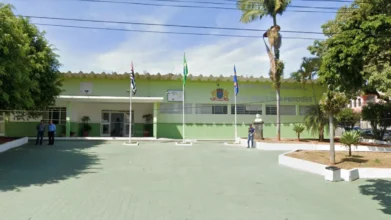 Fachada da Prefeitura de Bom Jesus dos Perdões SP, sede do processo seletivo Bom Jesus dos Perdões SP com 18 vagas em diversas áreas