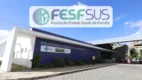 Fachada de policlínica da FESF-SUS com logo da fundação - processo seletivo FESF-SUS Bahia