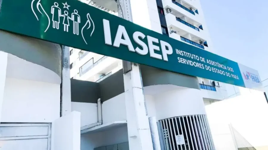 Fachada do IASEP, órgão do processo seletivo IASEP PA 2026
