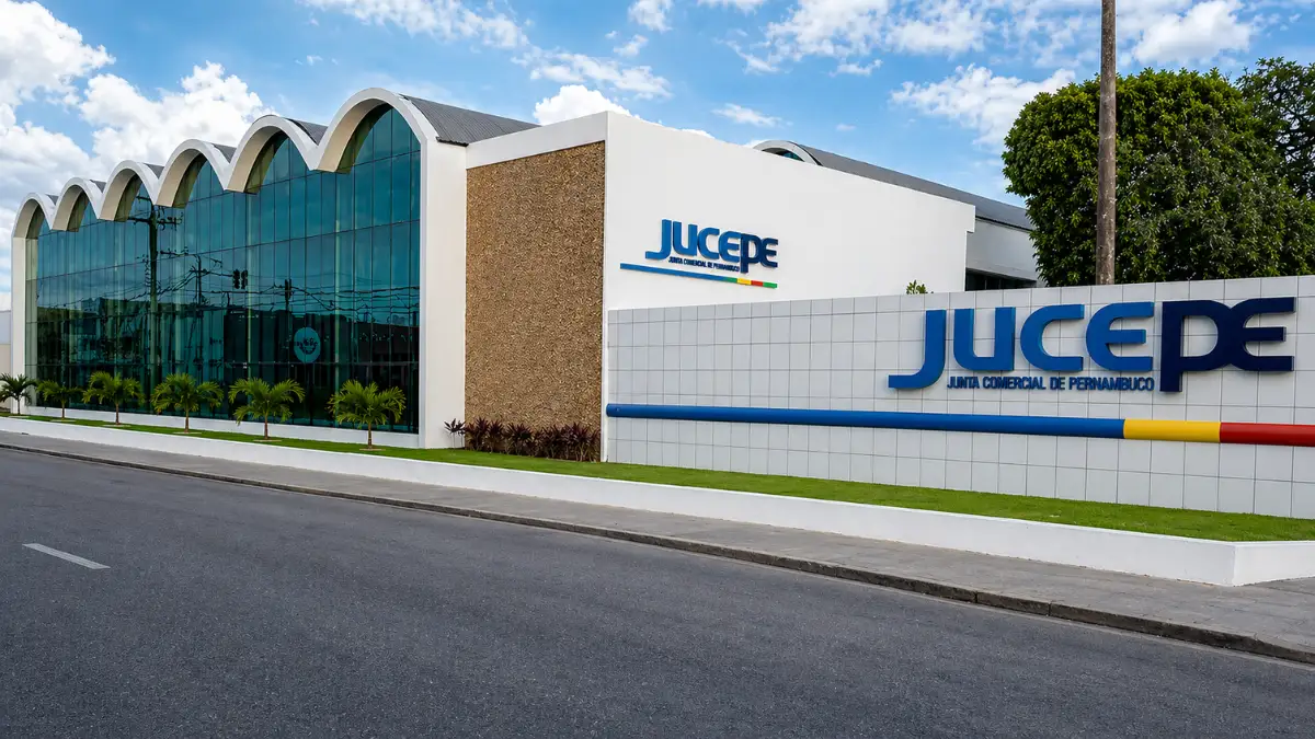 Processo Seletivo JUCEPE — fachada da Junta Comercial do Estado de Pernambuco, em Recife
