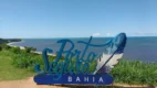 Totem turístico com o nome Porto Seguro Bahia ao fundo do mar, cenário do processo seletivo REDA Porto Seguro BA