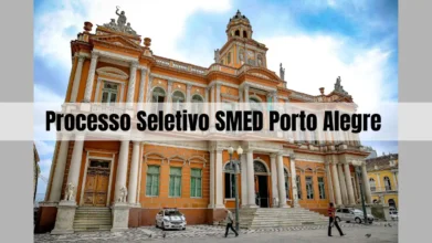 Processo Seletivo SMED Porto Alegre 2026 — Paço Municipal de Porto Alegre, sede da Prefeitura, no Rio Grande do Sul