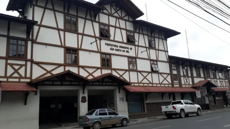 Prefeitura Municipal de São Bento do Sul, sede do processo seletivo São Bento do Sul SC com 37 vagas