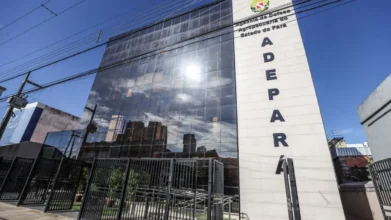 Fachada da sede da ADEPARÁ, agência responsável pelo processo seletivo ADEPARÁ