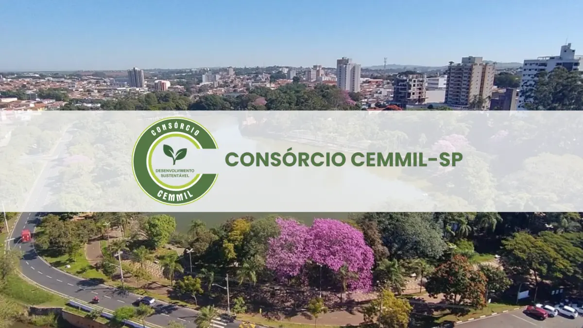 Processo seletivo CEMMIL Araras SP: edital abre vagas com salários de até R$ 6,8 mil 1 Processo seletivo CEMMIL Araras SP: vista panorâmica da cidade de Araras com área urbana e parque ao centro
