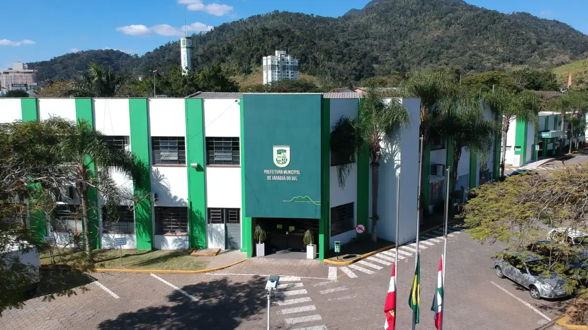 Prefeitura Municipal de Jaraguá do Sul SC, sede do processo seletivo Jaraguá do Sul SC
