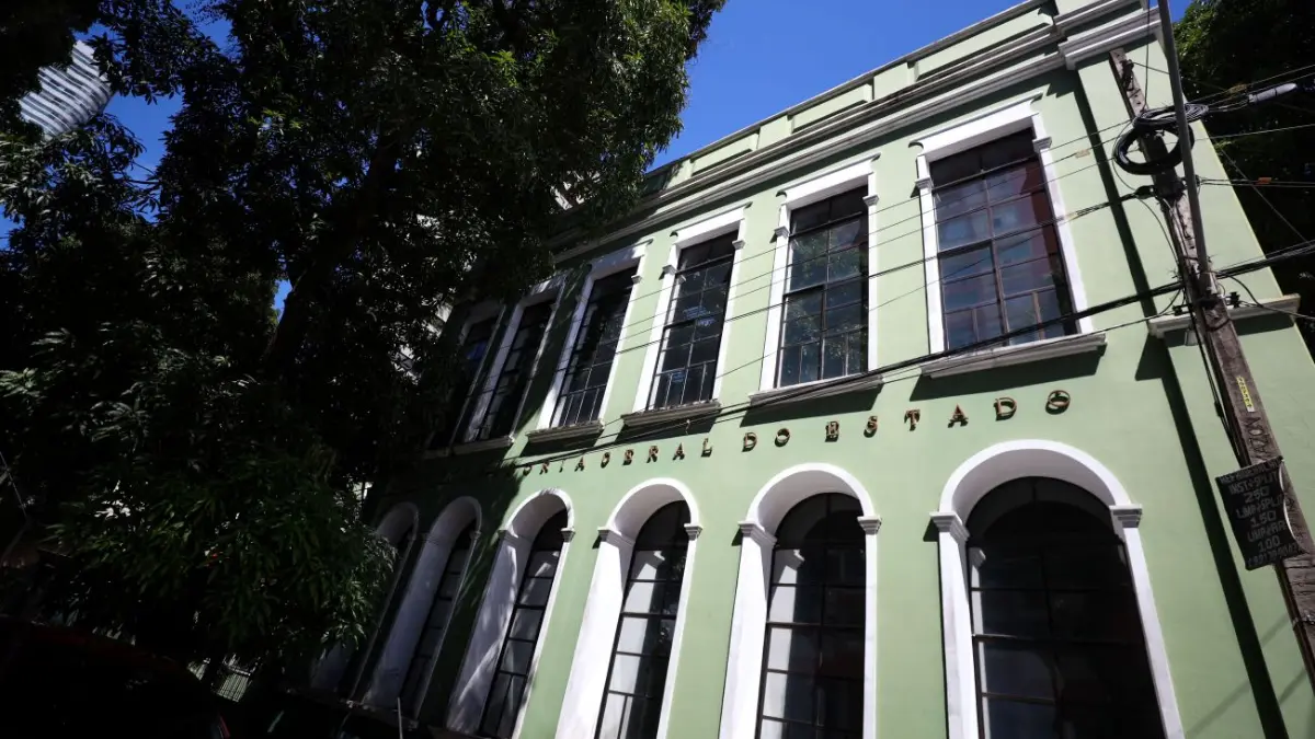 Fachada da Procuradoria-Geral do Estado do Pará, sede do processo seletivo PGE PA