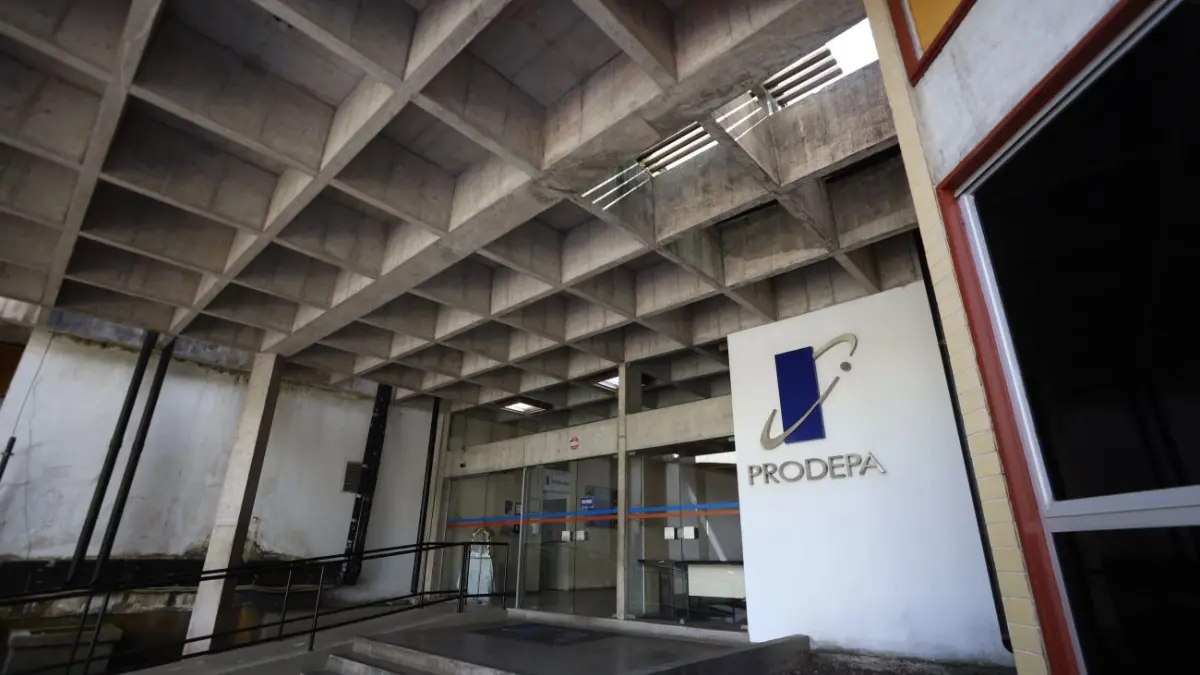 Fachada da sede da PRODEPA em Belém, órgão do processo seletivo PRODEPA