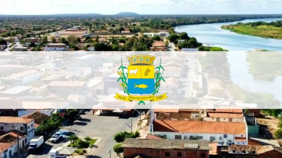 REDA Sítio do Mato BA: vista aérea da cidade com rio ao fundo e área urbana